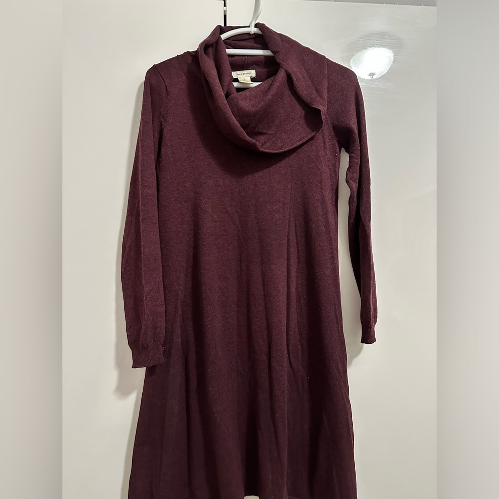 Knee length very nice material A line